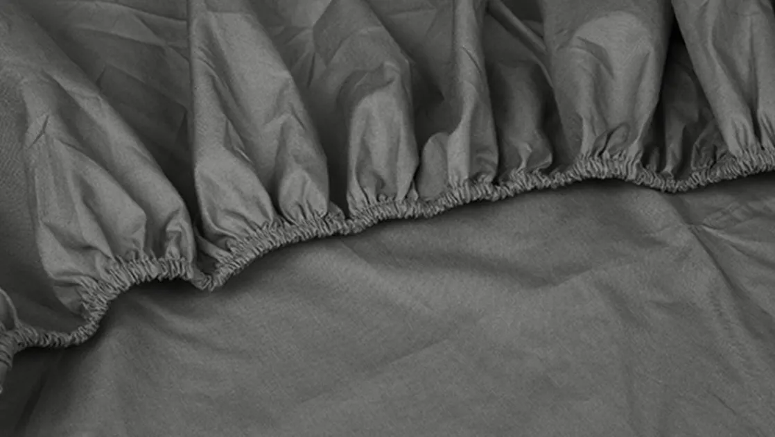 Shizu percale katoen topper hoeslaken