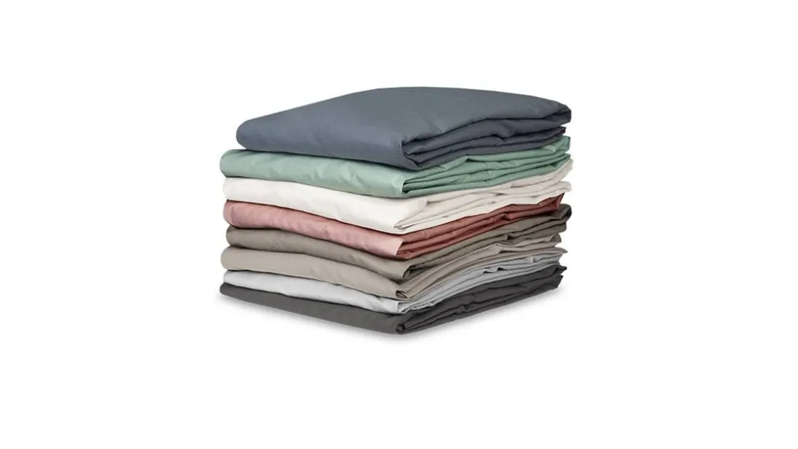 Shizu percale katoen topper hoeslaken