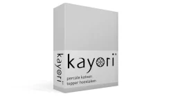 Shizu percale katoen topper hoeslaken