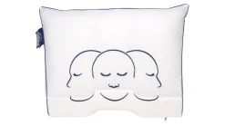 Support Blauw synthetisch medium-stevig hoofdkussen