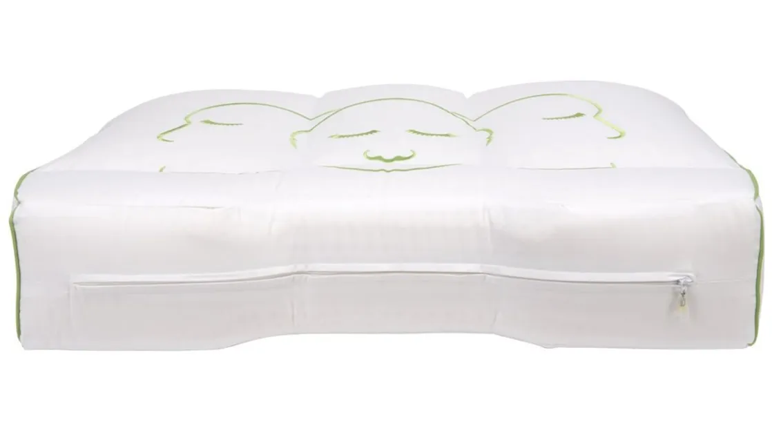 Support Groen latex extra stevig hoofdkussen