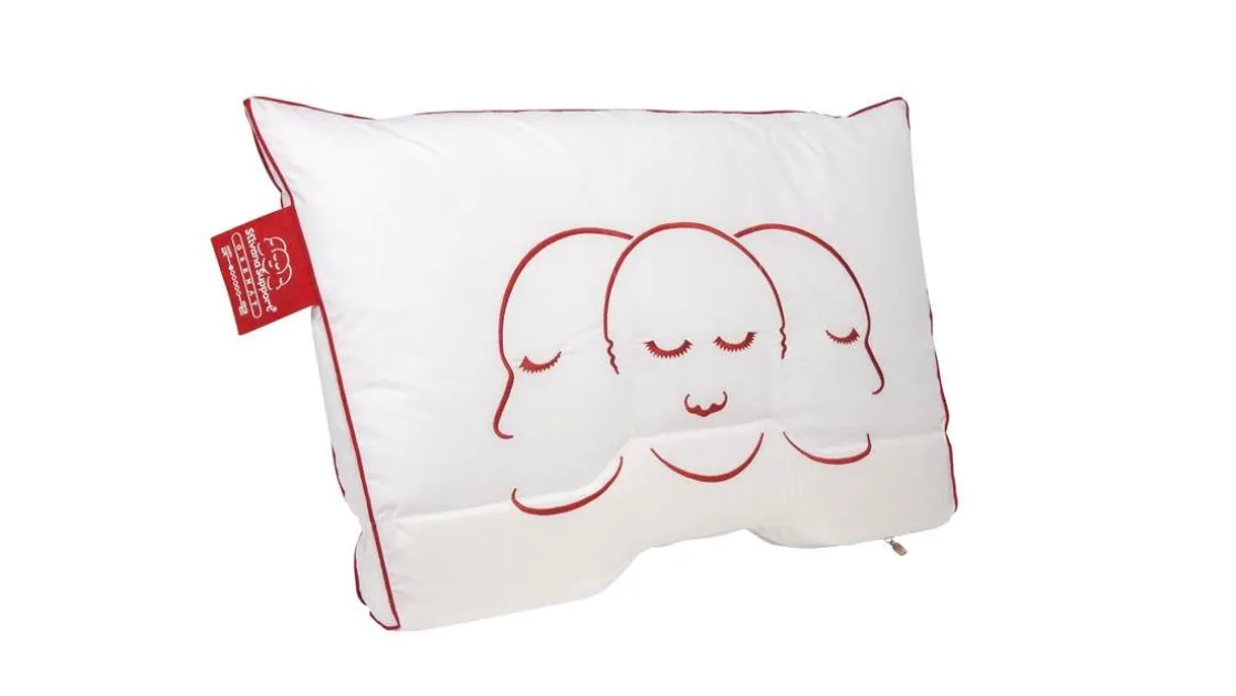 Support Rood synthetisch extra zacht hoofdkussen