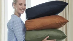 Support Satin kussensloop voor medium-stevig kussen
