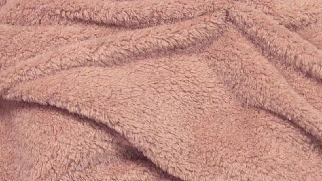 Teddy fleece plaid