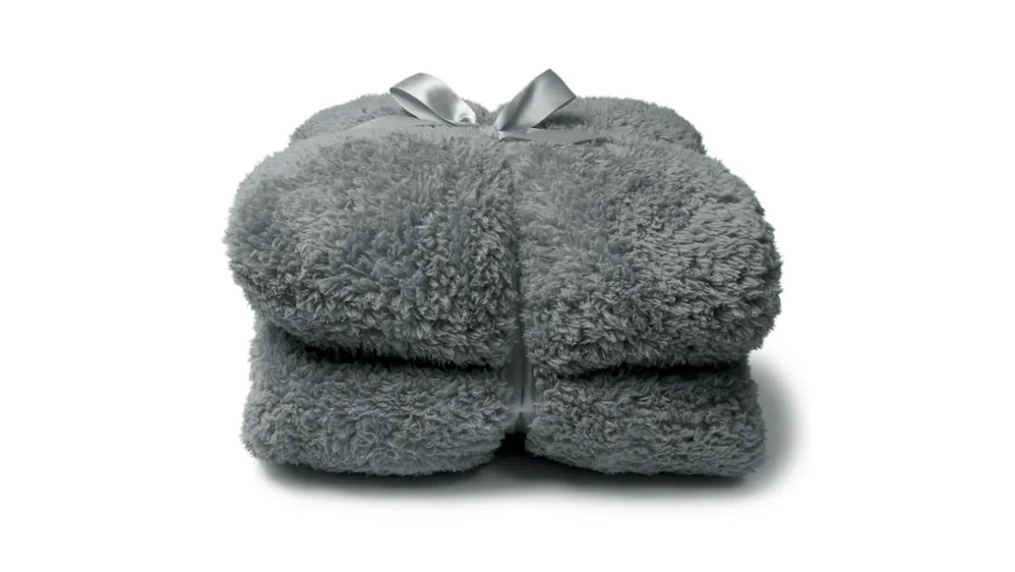 Teddy fleece plaid