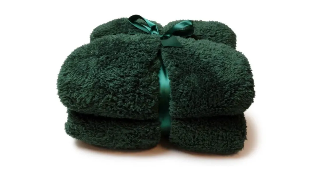 Teddy fleece plaid