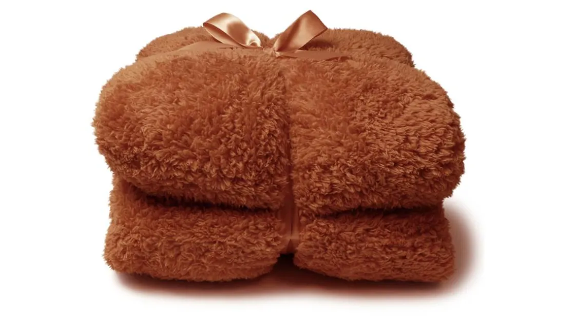 Teddy fleece plaid