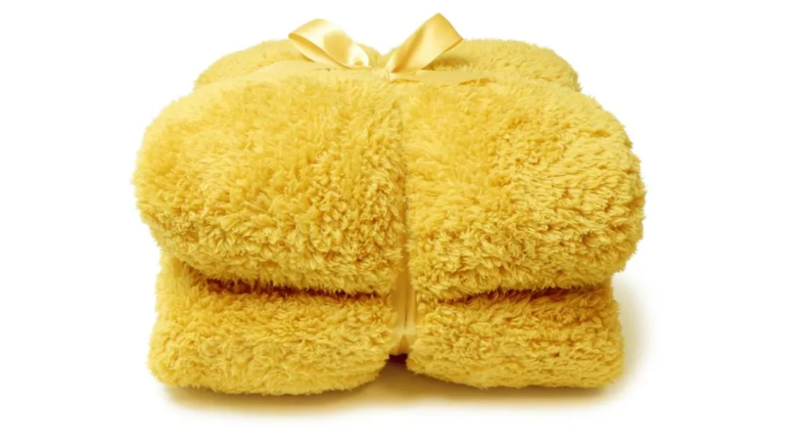 Teddy fleece plaid