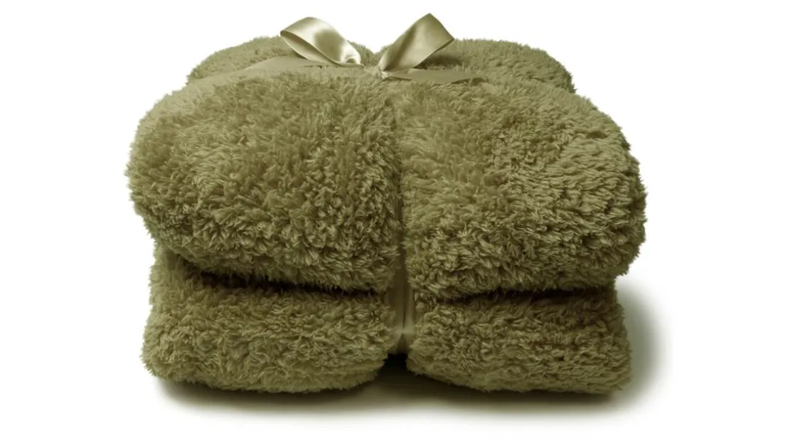 Teddy fleece plaid