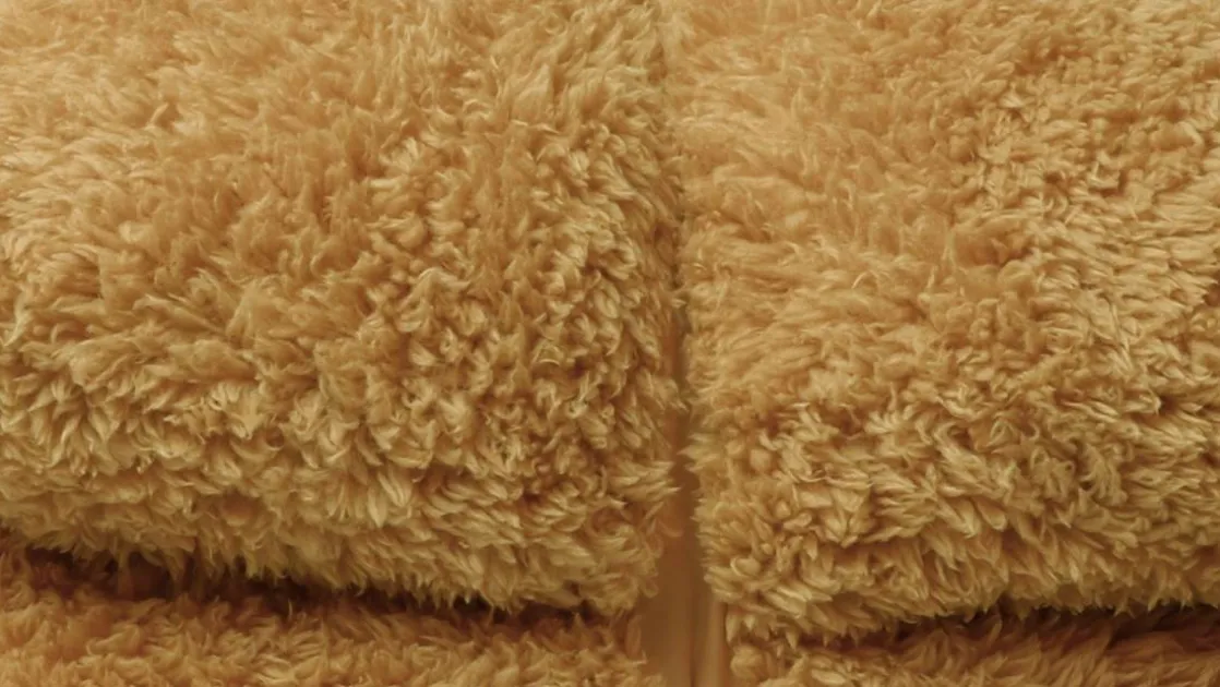 Teddy fleece plaid