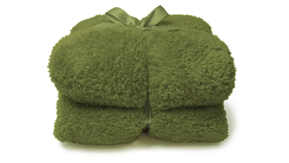 Teddy fleece plaid