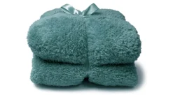 Teddy fleece plaid