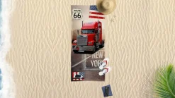 Truck strandlaken