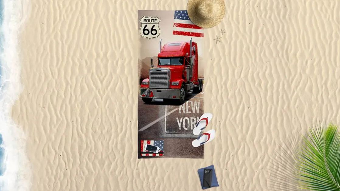 Truck strandlaken