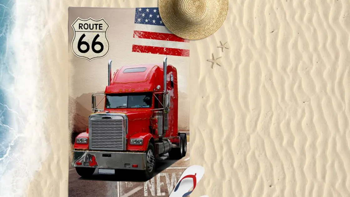 Truck strandlaken