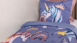 Unicorn Land flanel dekbedovertrek