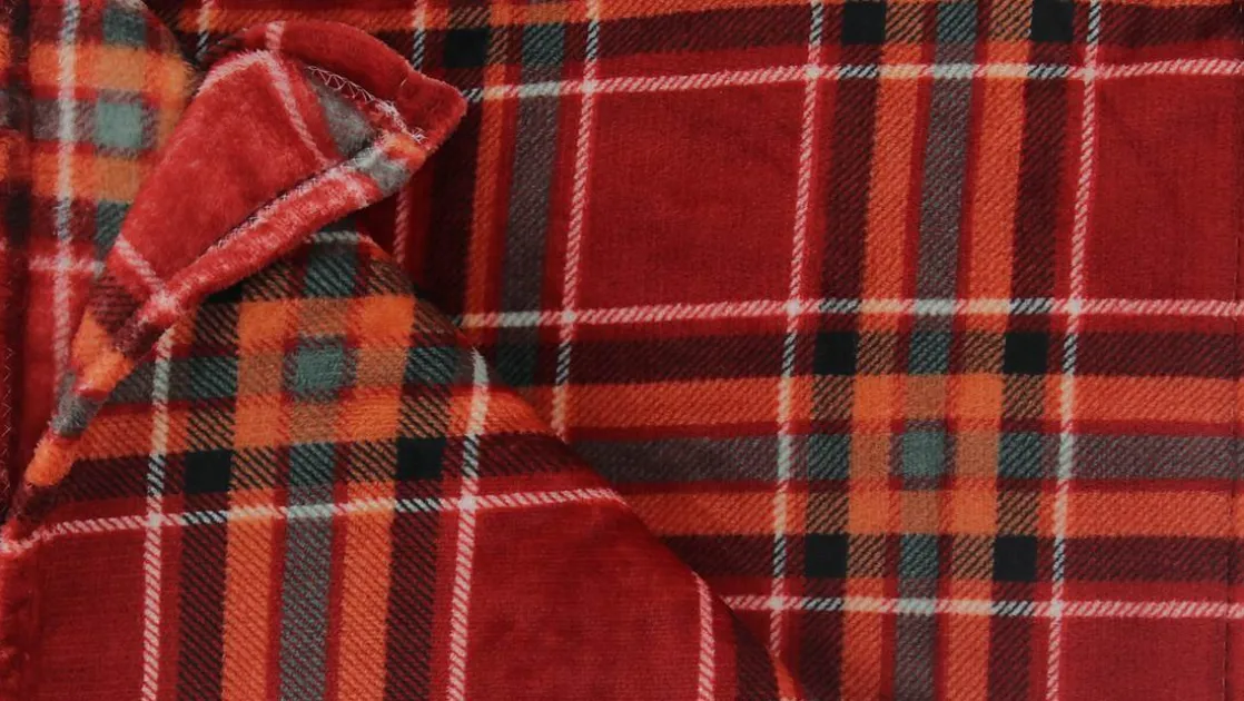 Wenen fleece plaid