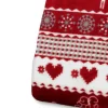 Winter fleece plaid