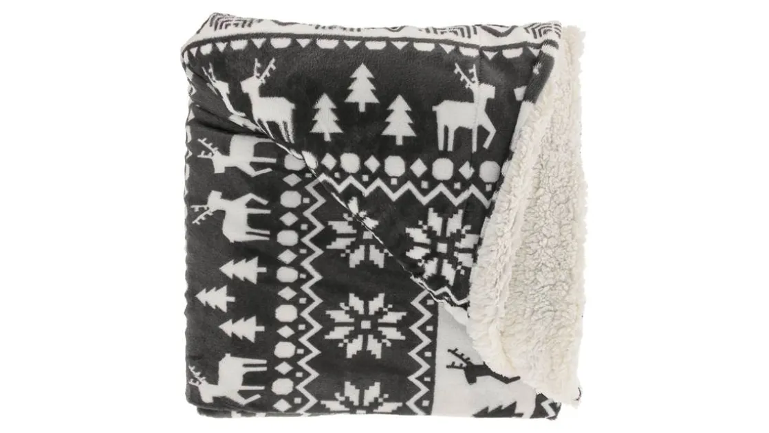 Yael fleece plaid