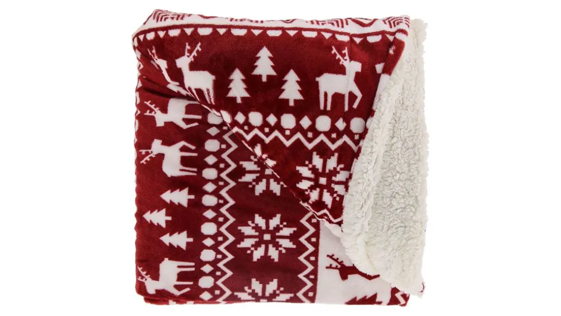 Yael fleece plaid