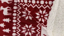 Yael fleece plaid