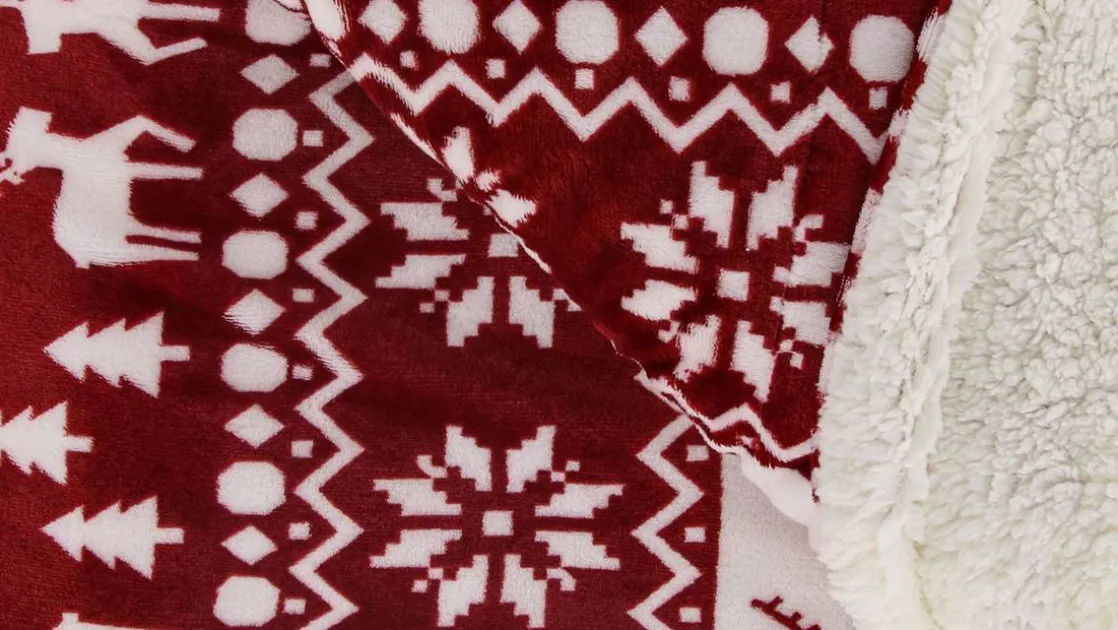 Yael fleece plaid