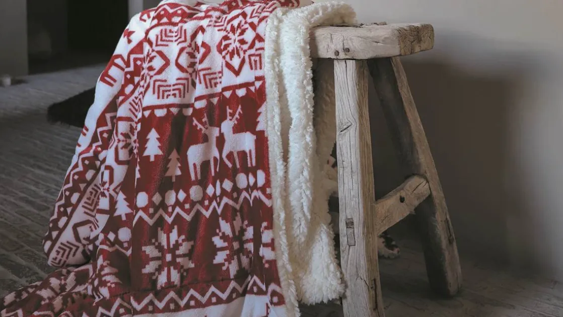 Yael fleece plaid