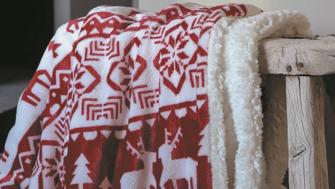 Yael fleece plaid