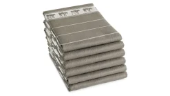 Zwart Bont theedoek (set van 6)