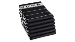 Zwart Bont theedoek (set van 6)